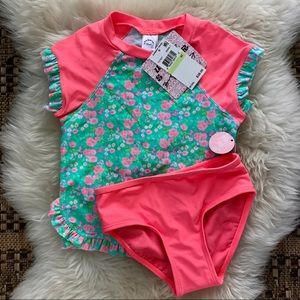 NWT Summer Crush Bathing Suit Floral UPF 50